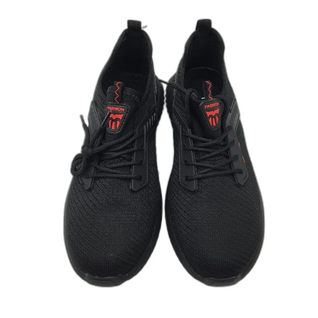 Usor Safety Sneaker Style Black Lace Up Work Steel Toe Shoes Unisex Sz EU 41 NEW - Image 4