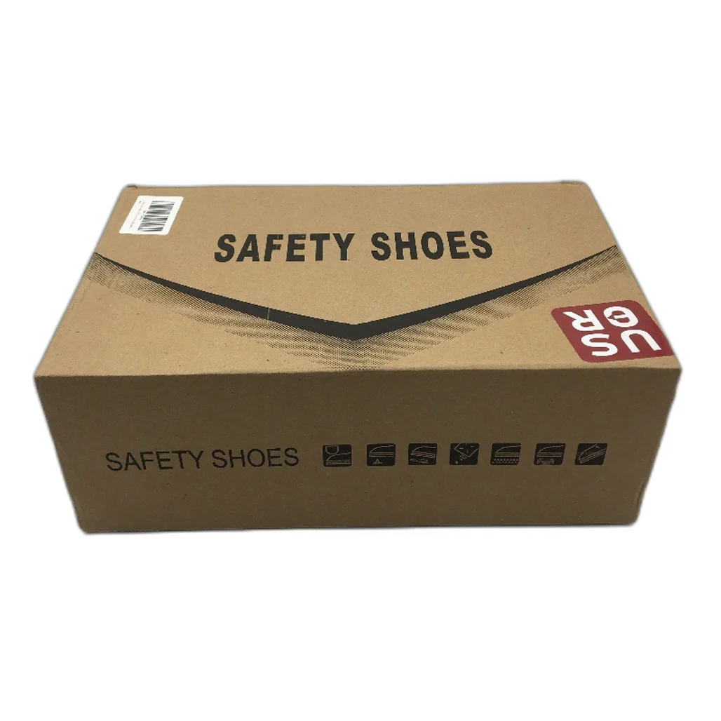 Usor Safety Sneaker Style Black Lace Up Work Steel Toe Shoes Unisex Sz EU 41 NEW - Image 8