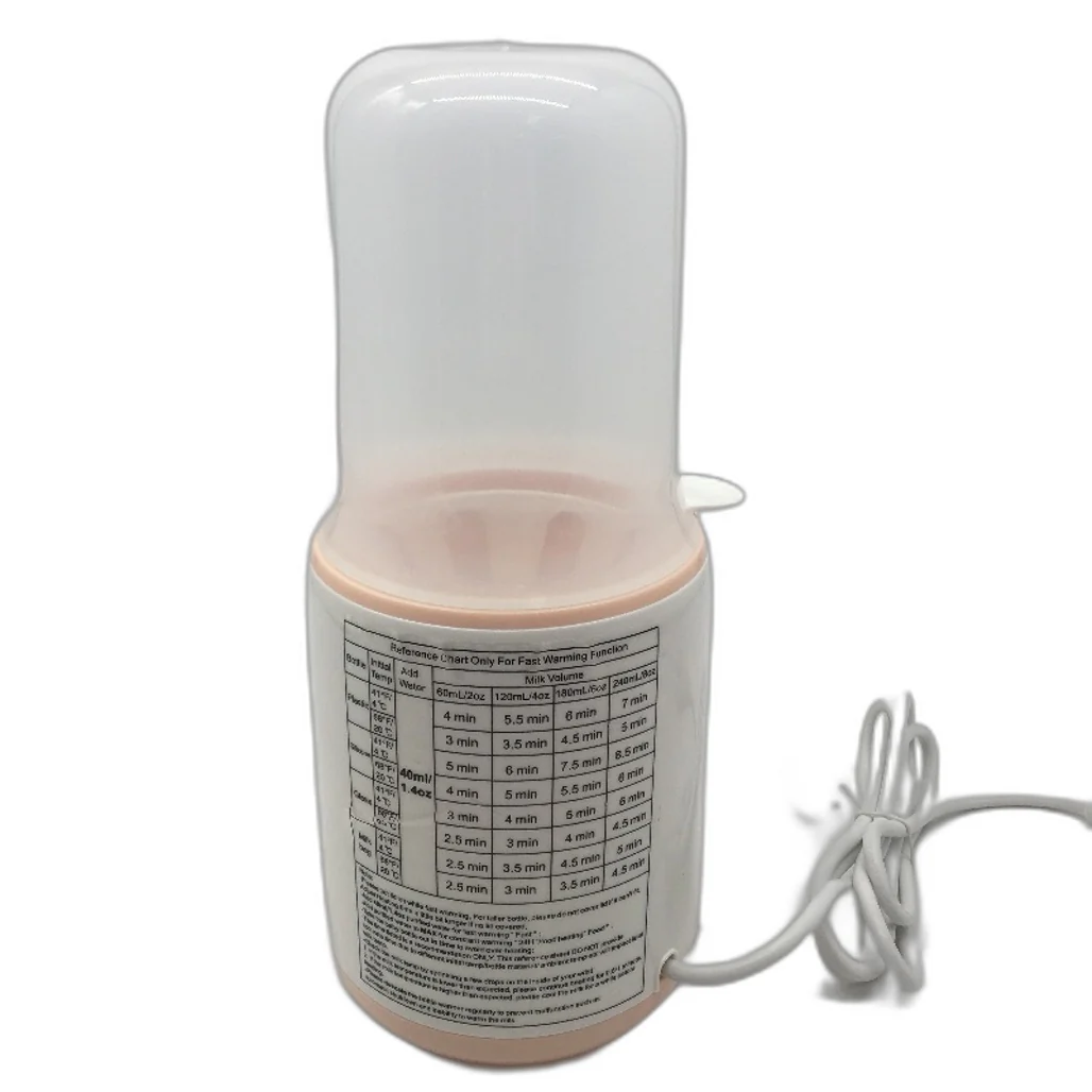 BIBECARE Baby Milk 24 Hour Heating Bottle Warmer with Auto Shutoff in Pink NEW - Image 2
