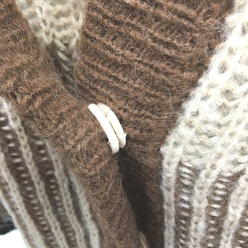 Piper Wool Blend Coffee Toned Knitted Cardigan Ladies Size Small NEW - Image 4