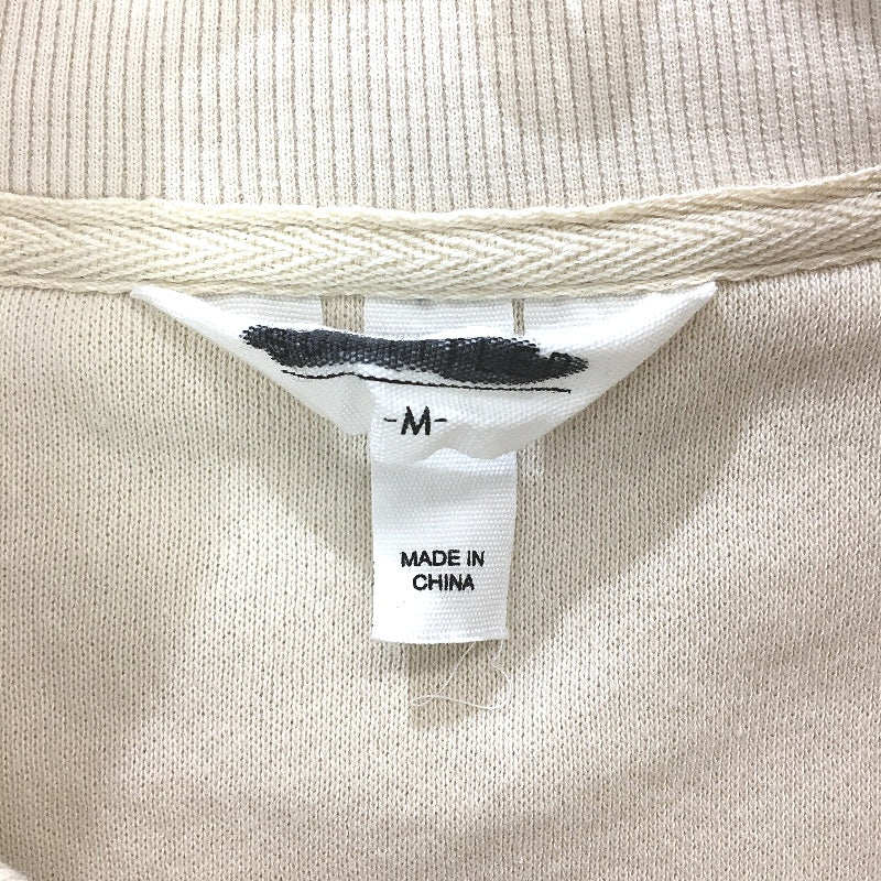 Subtitled Off White State Panelled Zip Front Fleeceboat Jumper Ladies Size M NEW - Image 3