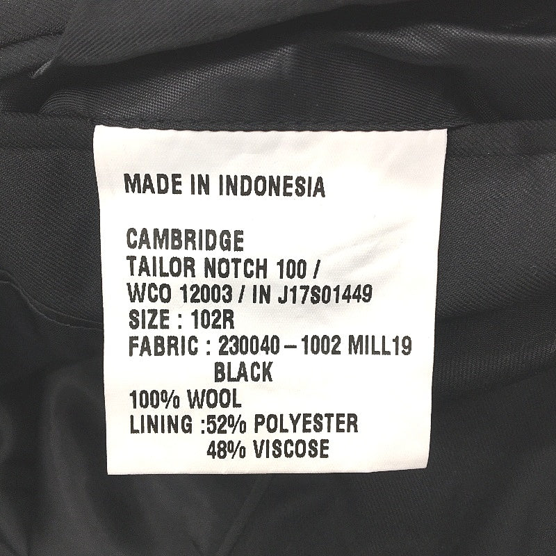 Calibre Black Wool Shell Single Breasted Fully Lined Mens Blazer Jacket - Image 4
