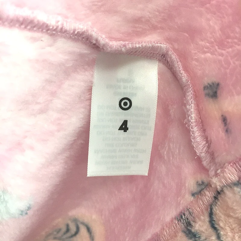 Target Disney Classic Princesses Pattern Pink Dressing Gown Girls Size AU 4 NEW - Image 4