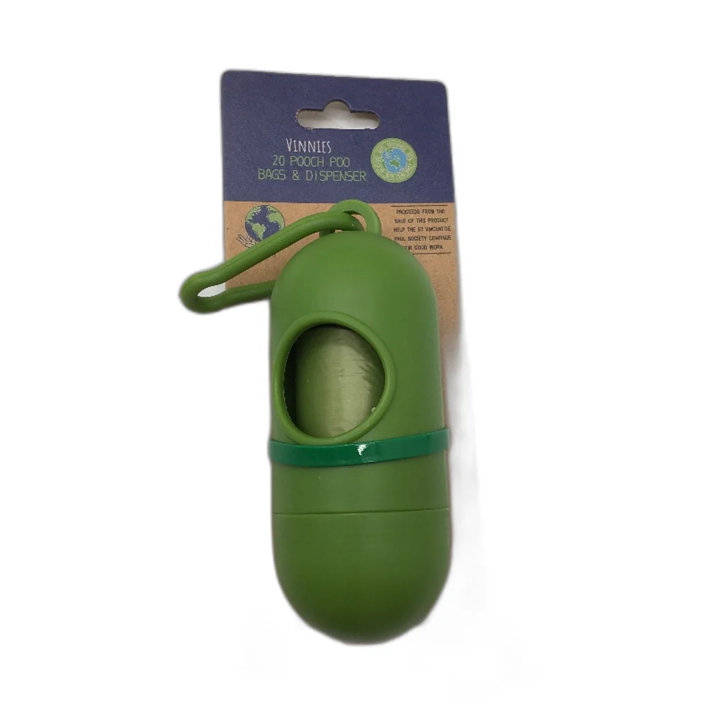 Vinnies & Fuzzy Friends 6pk x2 Poo Dispenser and x4 Scented Eco Dog Poo Bags NEW - Image 2