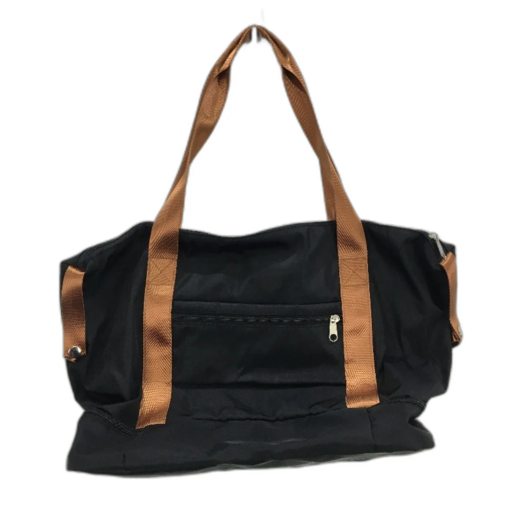 Krute Black and Brown Duffel and Toiletry Carryon Travel Bag Set NEW - Image 3