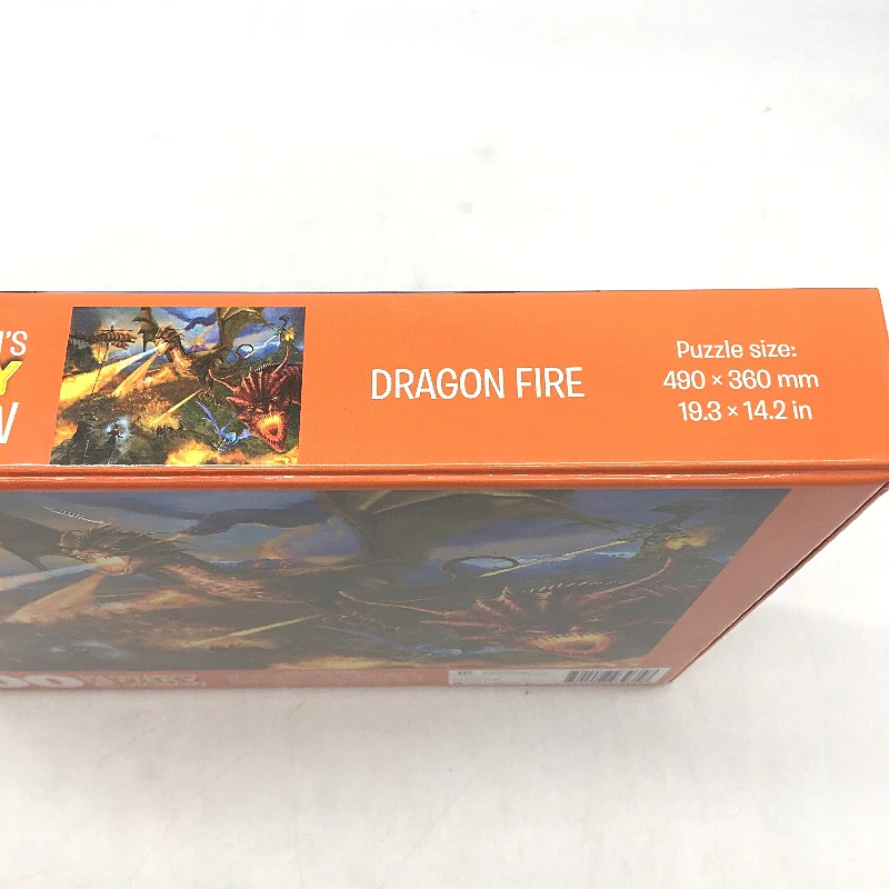 Hinkler Childrens Fiery Effect Dragon Fire 100 Piece Jigsaw Puzzle Ages 6+ NEW - Image 3