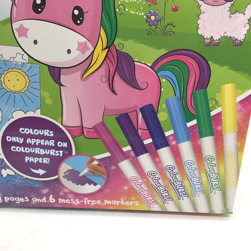 Hinkler Inkredibles Mess-Free Colourburst Unicorns Colouring Pack Ages 3+ NEW - Image 4