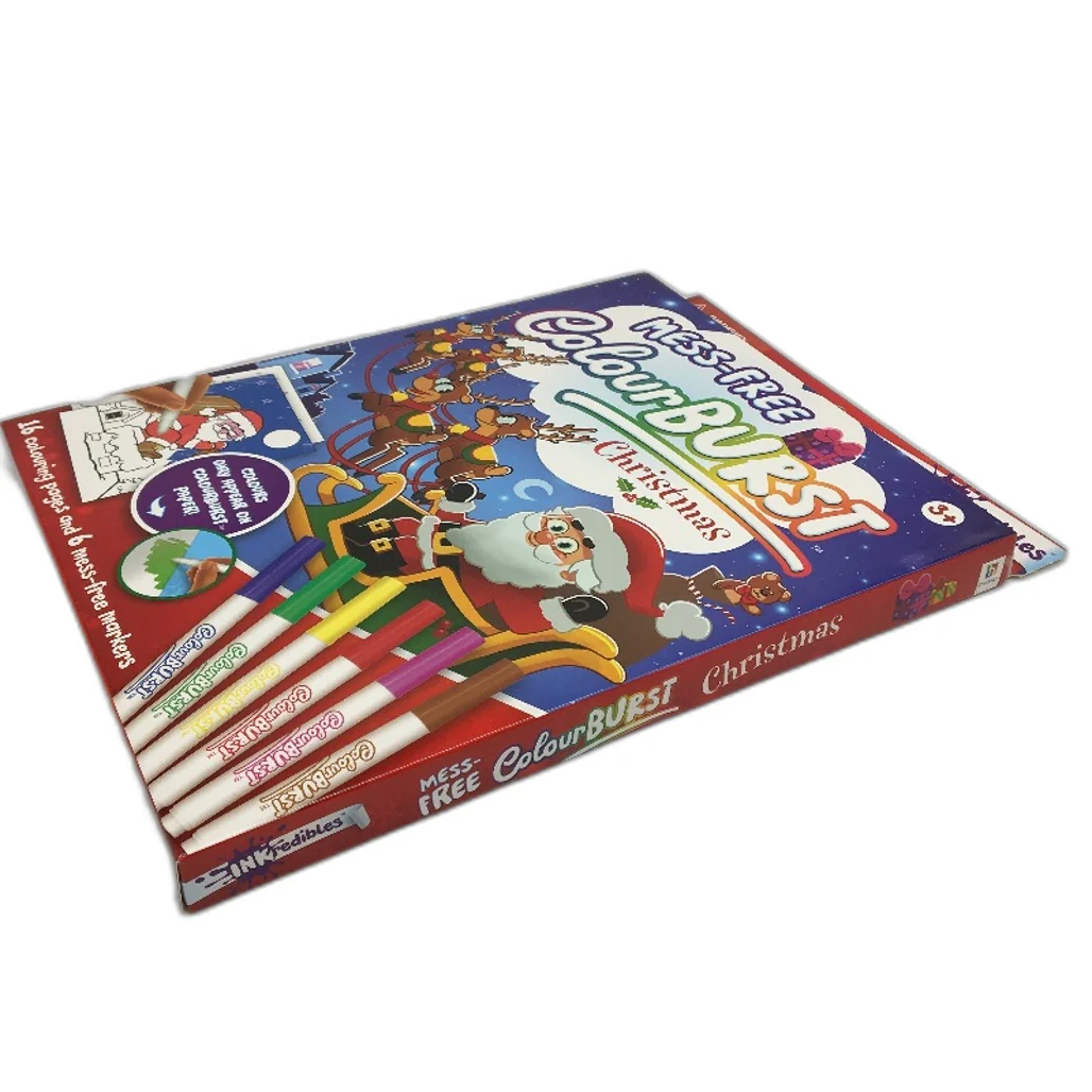 Hinkler Inkredibles Mess-Free Colourburst Christmas Colouring Pack Ages 3+ NEW - Image 4
