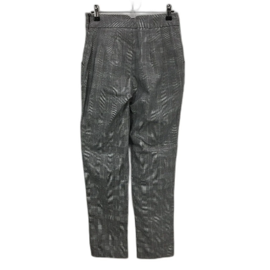 Portmans Black Pink Check Side Zip Casual Slim Fit Pants Ladies Size 8 NEW - Image 2