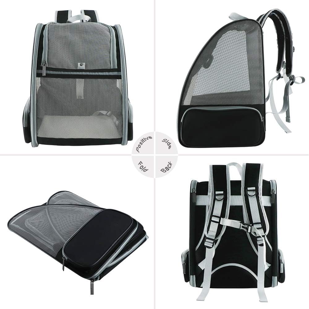Texsens Innovative Traveler Bubble Backpack Pet Carriers for Cats & Sml Dogs NEW - Image 4