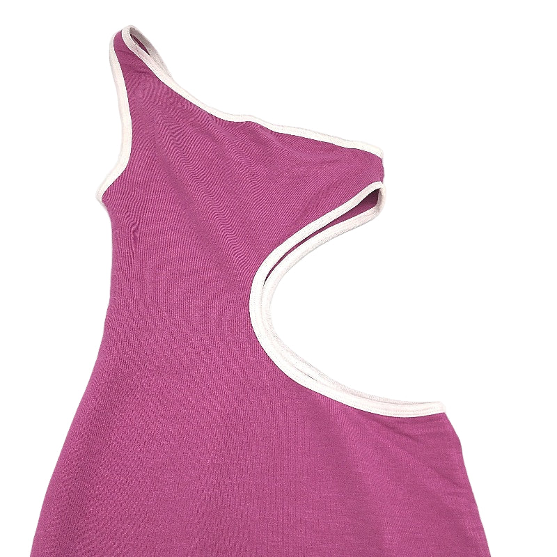 Jagger&Stone Charlotte Cut Out Purple Contrast Midi Dress Ladies Size AUS 6 NEW - Image 2
