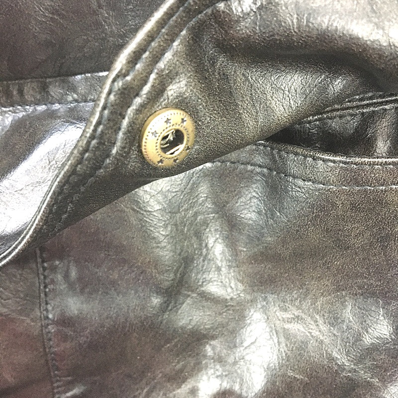 Lioness Eighties Vegan Leather Black Bomber Jacket Ladies Size XS NEW - Image 5