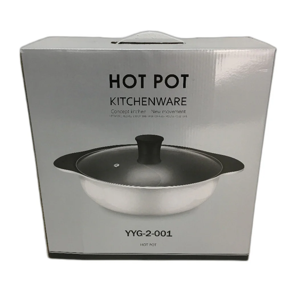 Kerykwan White Chinese Shabu Shabu Hot Pot With Divider All Hob Cooker 4.5L NEW - Image 5