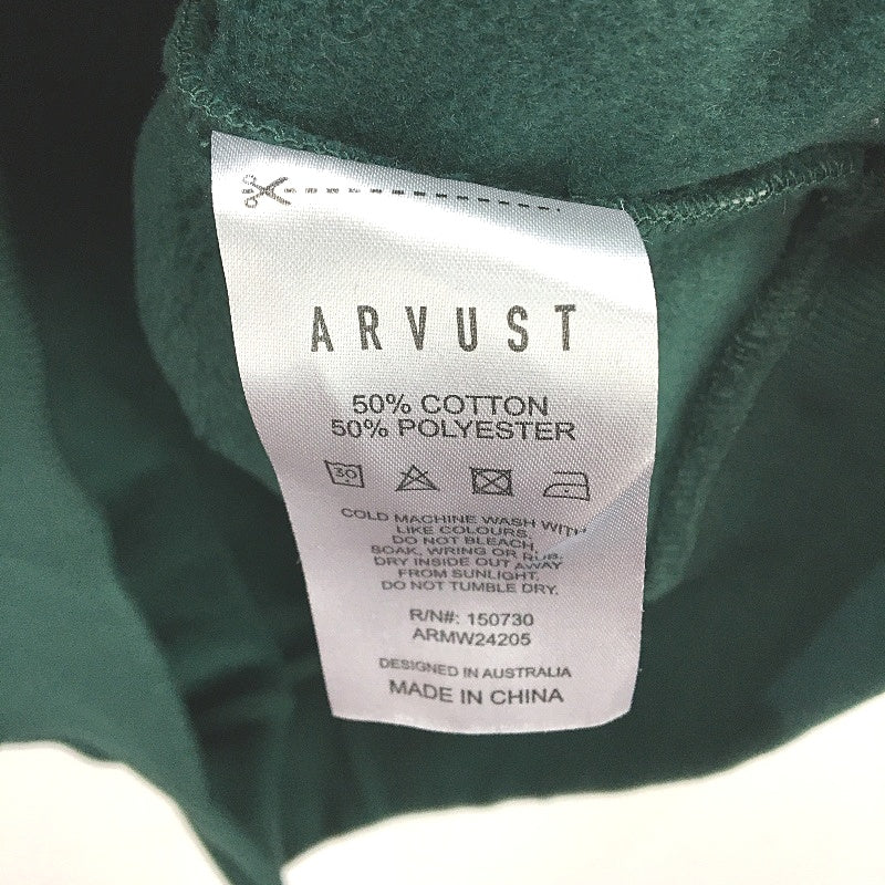 Arvust Leisure Coast Forrest Green Fleece Lined Soft Jumper Mens Size XL NEW - Image 6