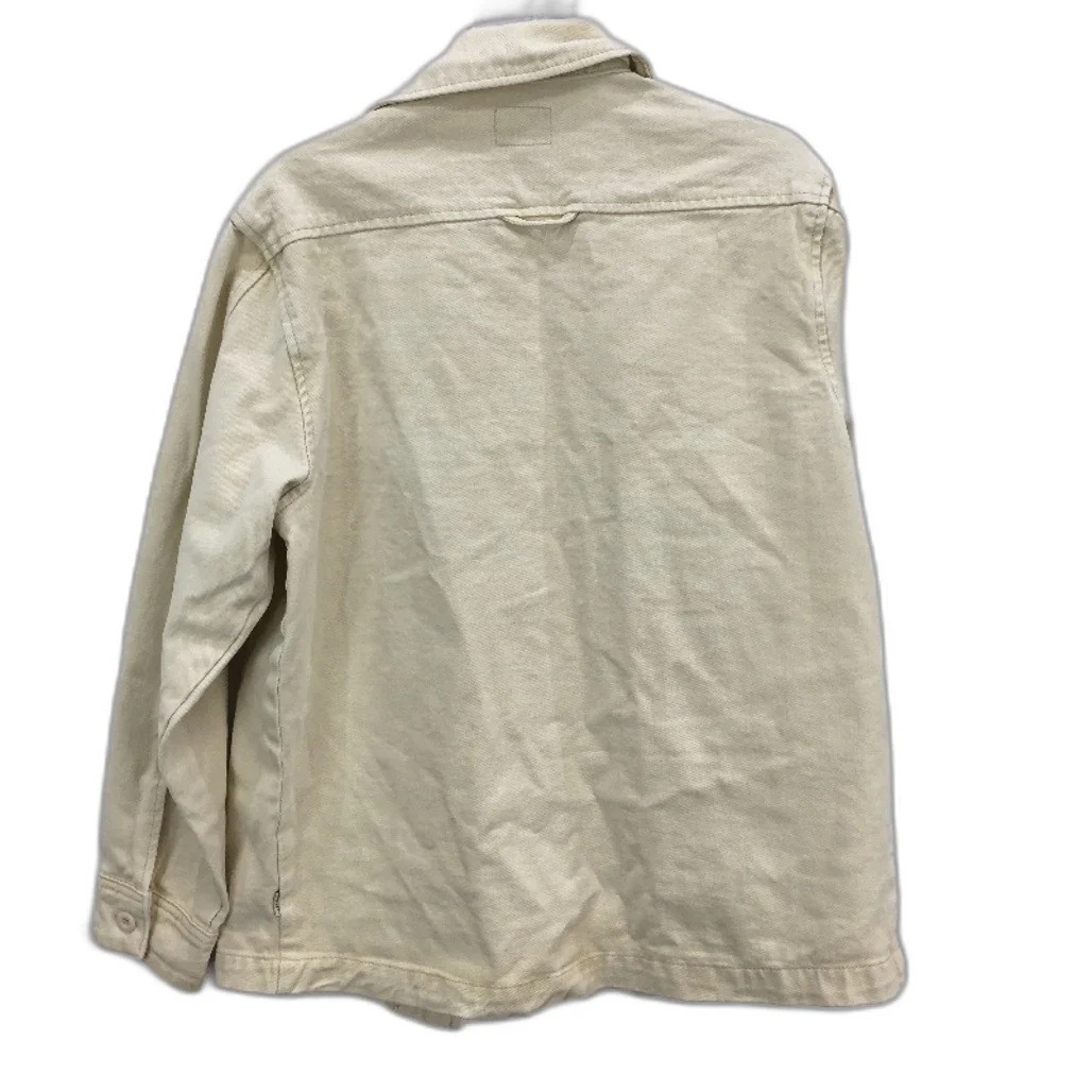 Arvust Sand Stone Denim Long Sleeve Button Up Heavy Shirt Mens Size Small NEW - Image 2