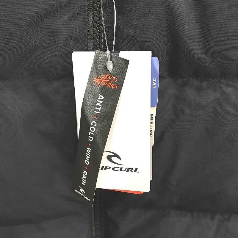 Rip Curl Black Anti Series Elite Hi Loft 600+ Down Hooded Puffer Coat Size S NEW - Image 6