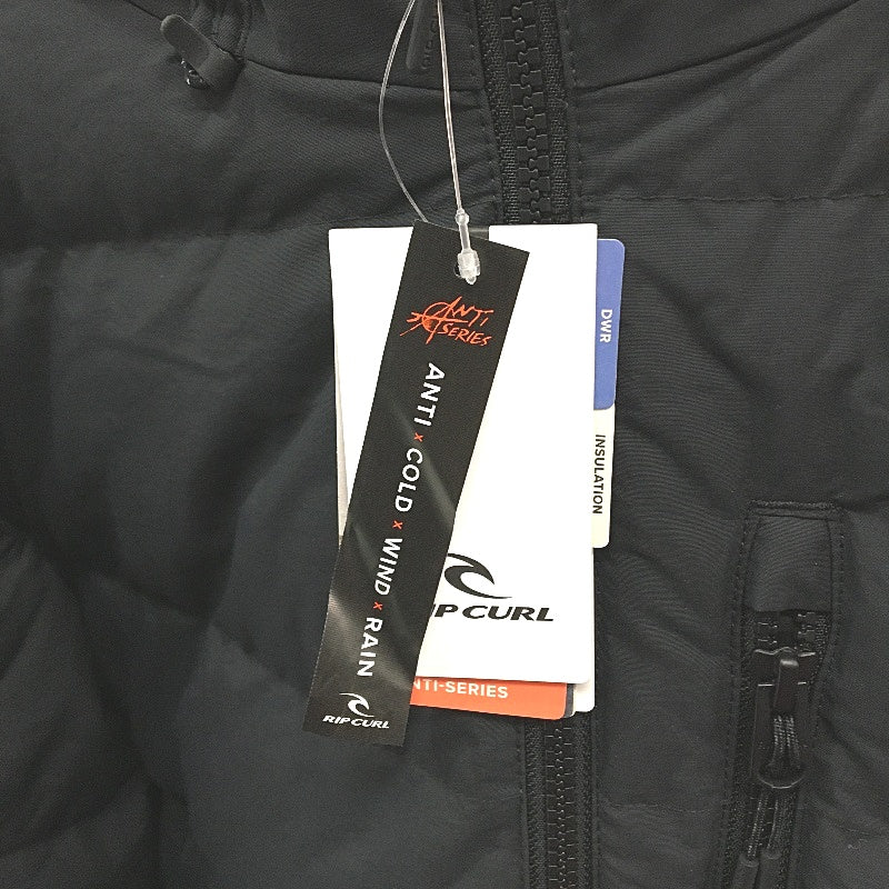 Rip Curl Black Anti Series Elite Hi Loft 600+ Down Hooded Puffer Coat Sze XL NEW - Image 8