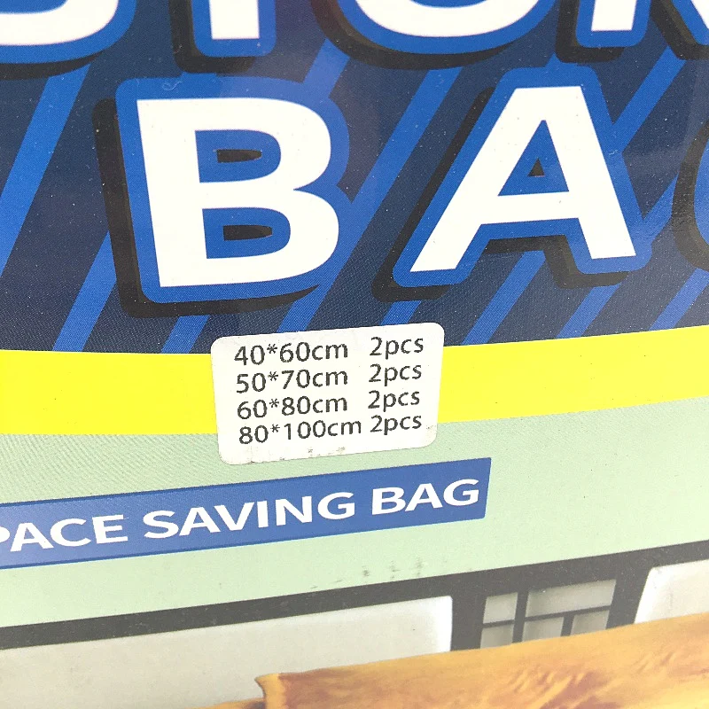 Space Saving Vacuum Storage Bags With Electric Pump 8 Piece Mixed Size Combo NEW - Image 2