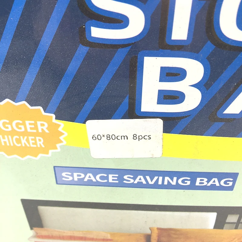 Space Saving Vacuum Storage Bags With Electric Pump 8 Pce 60x80cm Large Size NEW - Image 2