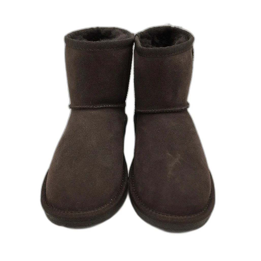 UGG Boots Australian Double Face Sheepskin Chocolate Unisex Size EU 37 M4 L6 NEW - Image 3