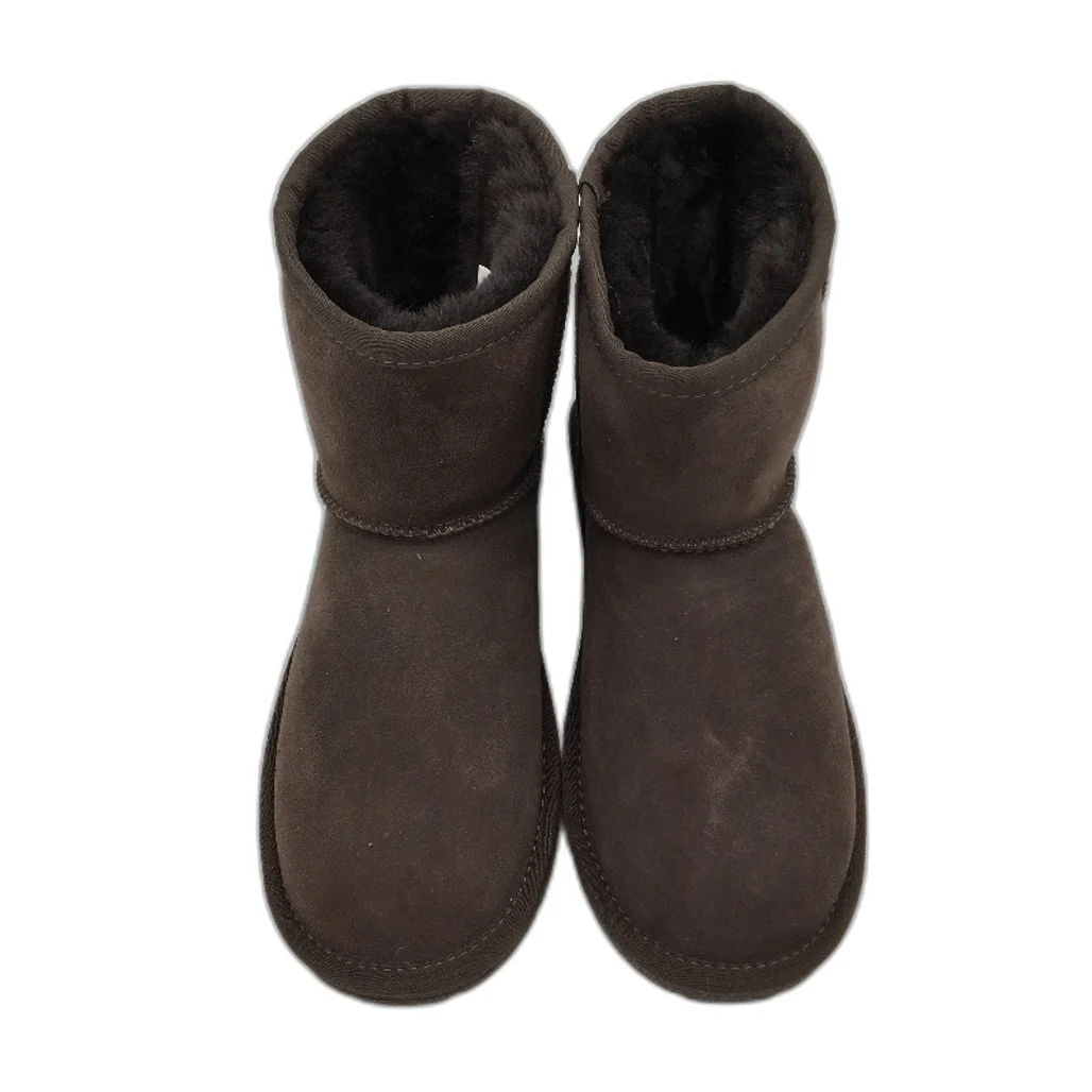 UGG Boots Australian Double Face Sheepskin Chocolate Unisex Size EU 37 M4 L6 NEW - Image 4