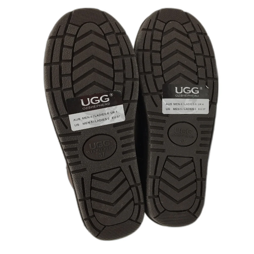 UGG Boots Australian Double Face Sheepskin Chocolate Unisex Size EU 37 M4 L6 NEW - Image 7