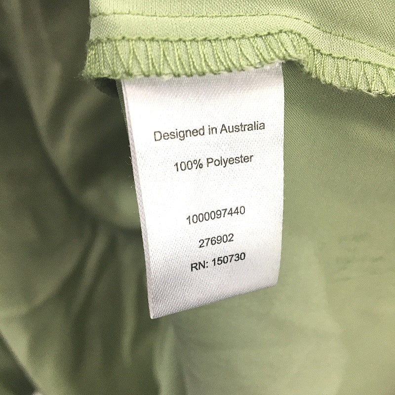 Alice In The Eve Juniper Silky Green Long Sleeve Button Up Dress Shirt Mens Sz M - Image 4