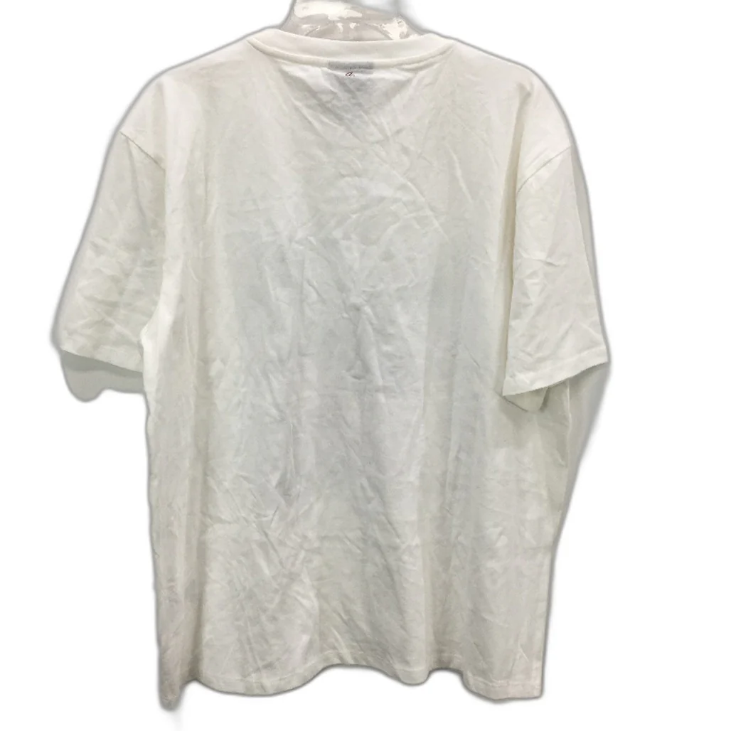 Alice In The Eve Zayla Floral Oversized Tee White Blur Image Ladies Size M/L - Image 2