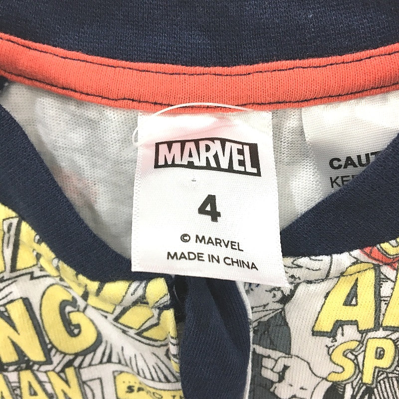 Marvel Spider-Man 2 Pack Fleece & Cotton One Piece Suits Kids Size 4 NEW - Image 4