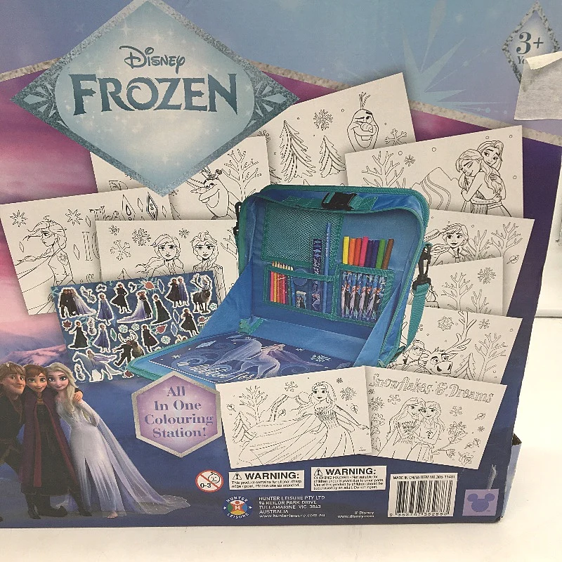 Disney Frozen 2 Travel Activity Stationery and Colouring Set for Ages 3 Plus NEW - Image 3