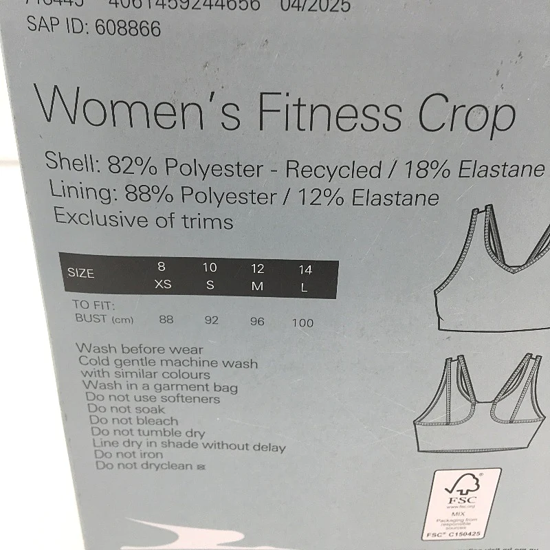 Crane Performance 2 Pack Brown Burgandy Activewear Fitness Tops Ladies Sze L NEW - Image 4