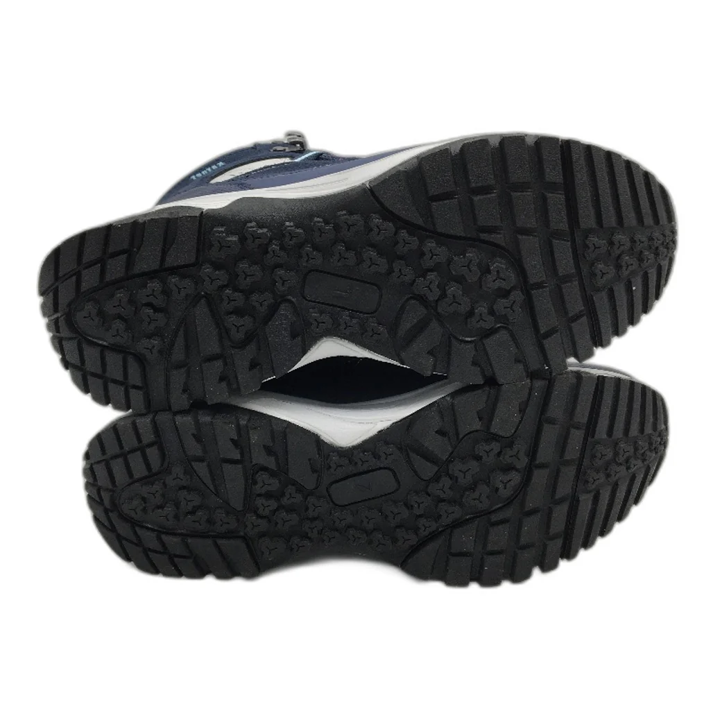 Crane Mid Cut Lace Up Navy Blue Hiking Sneaker Style Shoes Ladies Size 8 NEW - Image 7