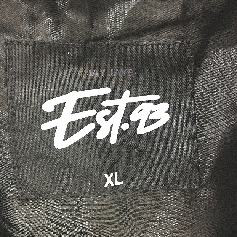 Jay Jays Est 93 Essential Black Puffer Vest Jacket Mens Size XL NEW - Image 4