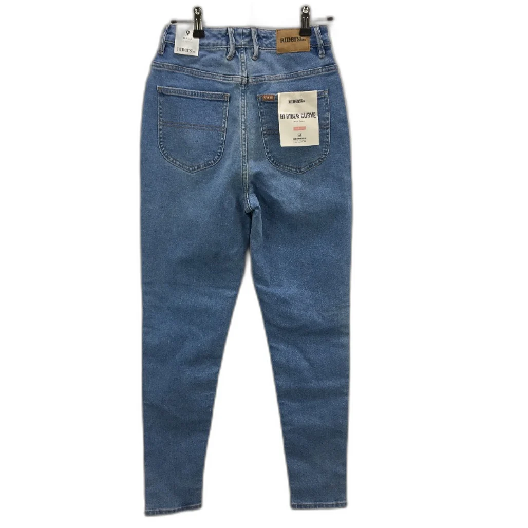 Riders by Lee Hi Rider Skinny Curve Blue Imagination Jeans Ladies Size AU 9 NEW - Image 2