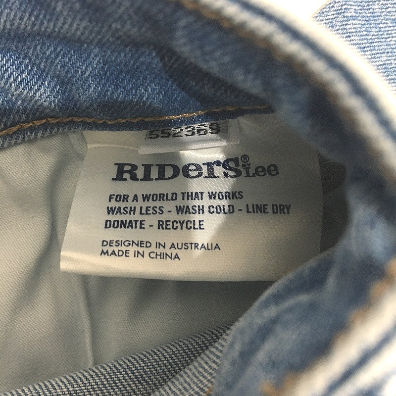 Riders by Lee Hi Rider Skinny Curve Blue Imagination Jeans Ladies Size AU 9 NEW - Image 6