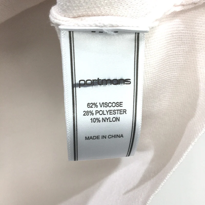 Portmans Dolly Milano Abstract Button Birch White Vest Ladies Size Medium NEW - Image 5