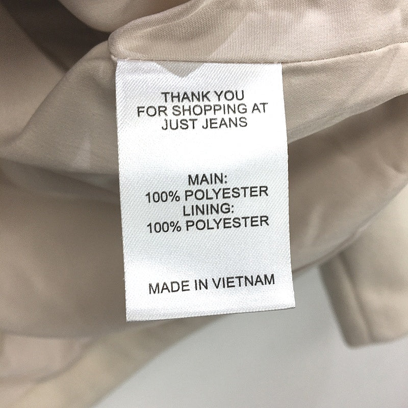 Just Jeans Regan Boxy Fit Cream White Jacket Ladies Size AU 12 NEW - Image 6