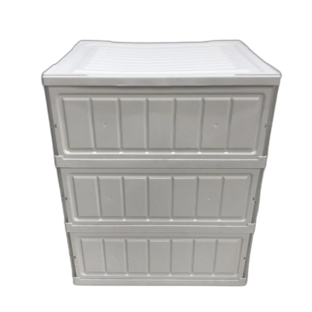 3 Tier Clear Shoe Storage Box with Stackable Drawers Shoe Organiser NEW - Image 5