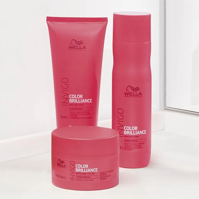 Wella Professional Be Vibrant Invigo Colour Brilliance Trio Set Gift Pack NEW - Image 3