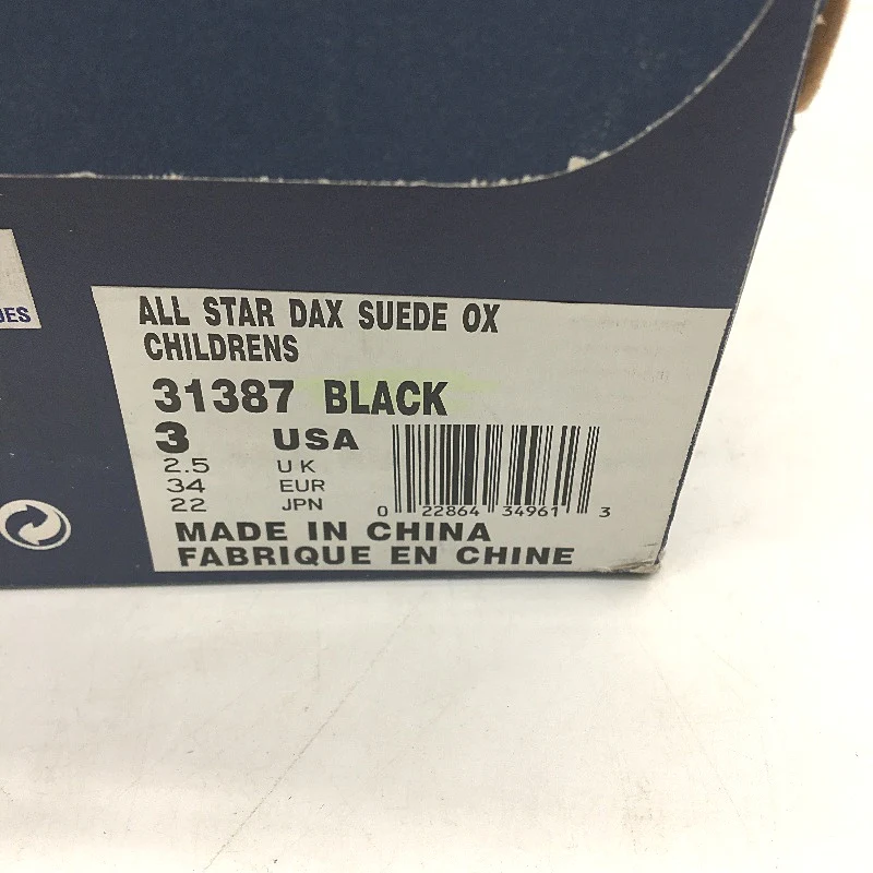 Converse Kids All Star Dax Suede Sneaker Shoe Youth Size US 3 EUR 34 NEW - Image 7