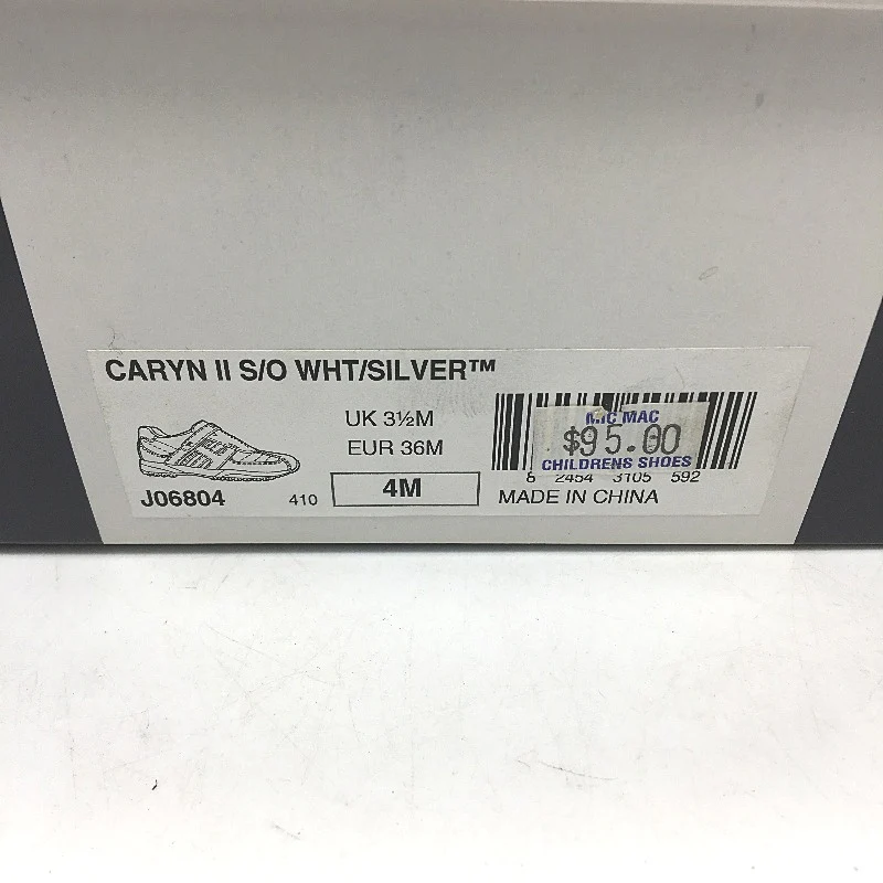 Tommy Hilfiger Caryn II Silver White Slip On Shoe Youth Size US 4 EUR 36 NEW - Image 8