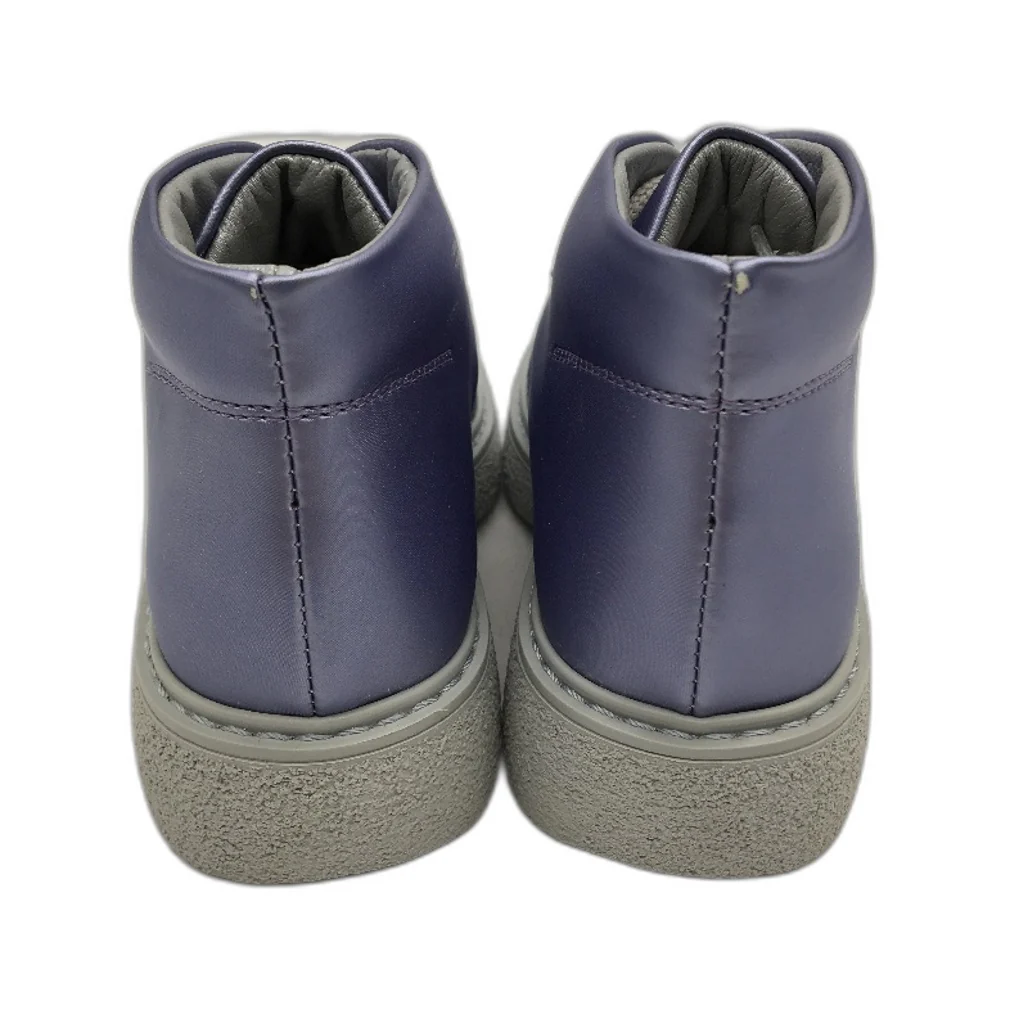Jolie Amie Madeleine Lilac Satin Pearl Purple Kids Boots Sz US 9 EUR 25 NEW - Image 4