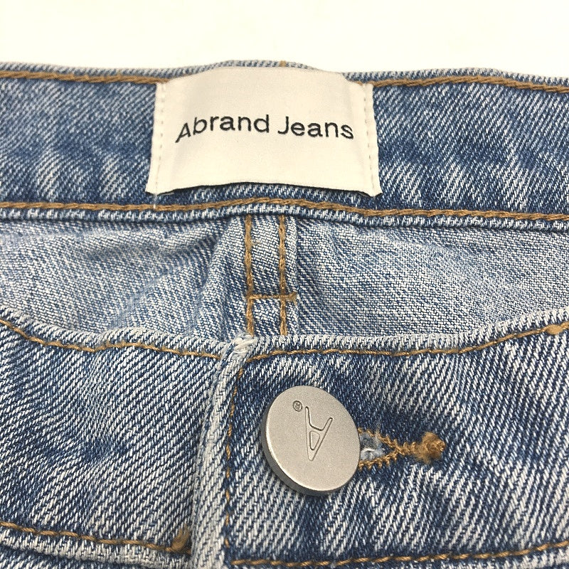 Abrand Jeans A 99 Low Rise Denim Pale Blue Maxi Skirt Ladies Size AU 8 NEW - Image 3