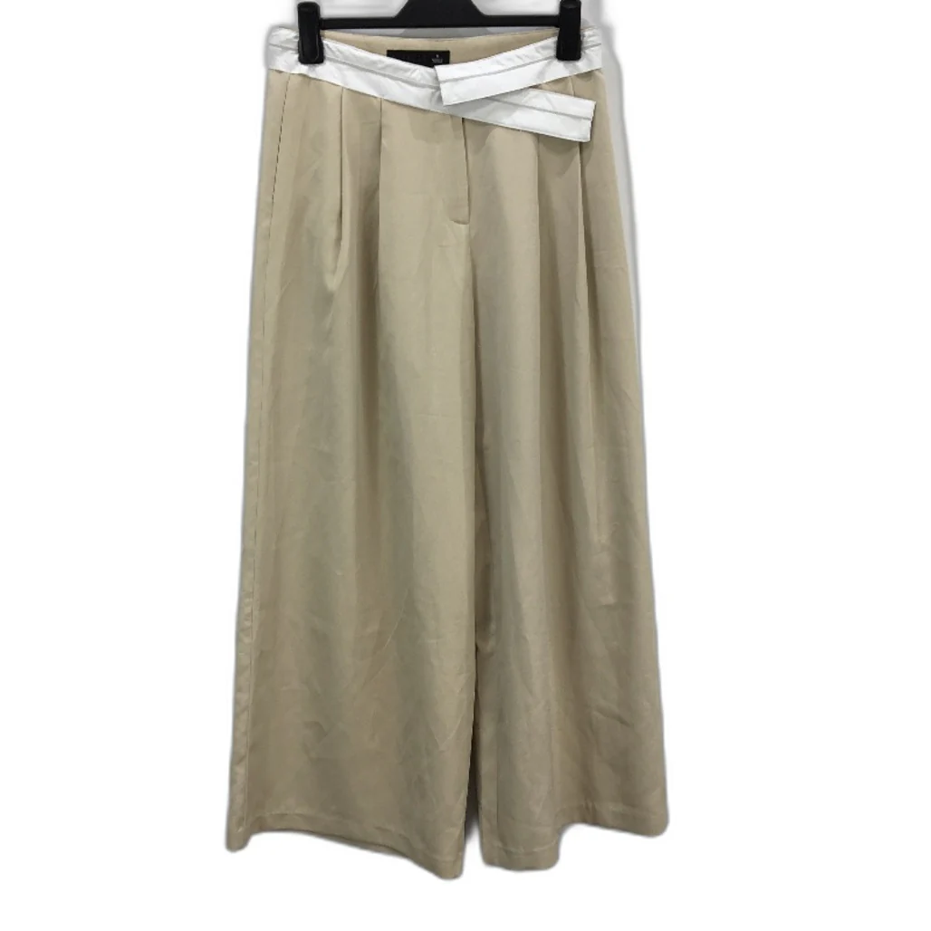 Lioness Desire Oyster White Low Rise Loose Fit Pants Ladies Size Small NEW