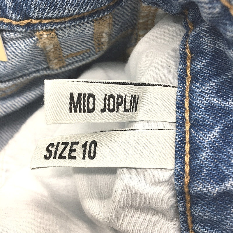 Wrangler Mid Joplin Gemstone Blue Relaxed Denim Jeans Ladies Size AU 10 NEW - Image 5