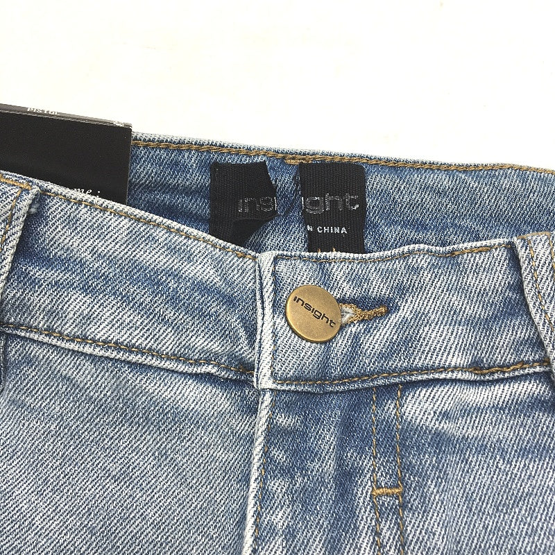 Insight Pistol Pale Blue Skinny Tapered Denim Jeans Mens Size 33 NEW - Image 4