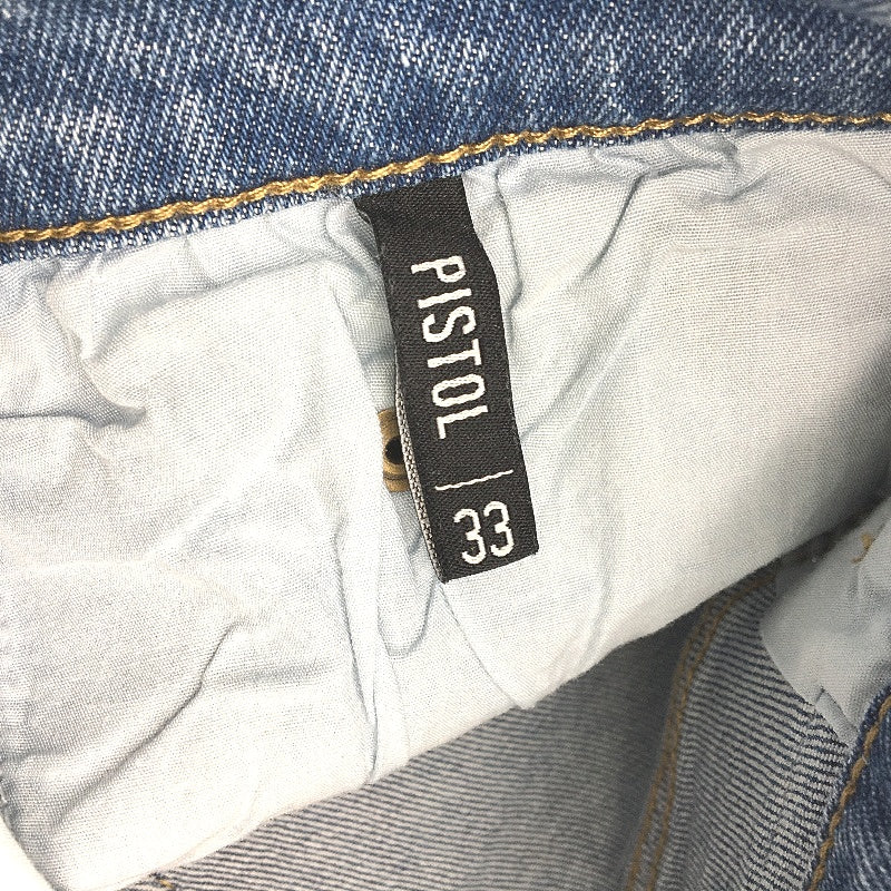 Insight Pistol Pale Blue Skinny Tapered Denim Jeans Mens Size 33 NEW - Image 5