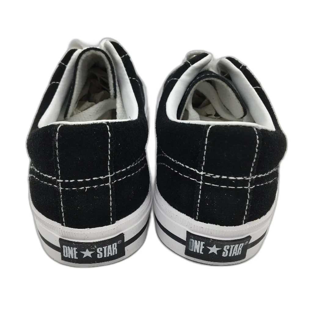 Converse Black Suede All Star Low Cut Sneakers Kids Sze US 2 EUR 32.5 UK 1.5 NEW - Image 4