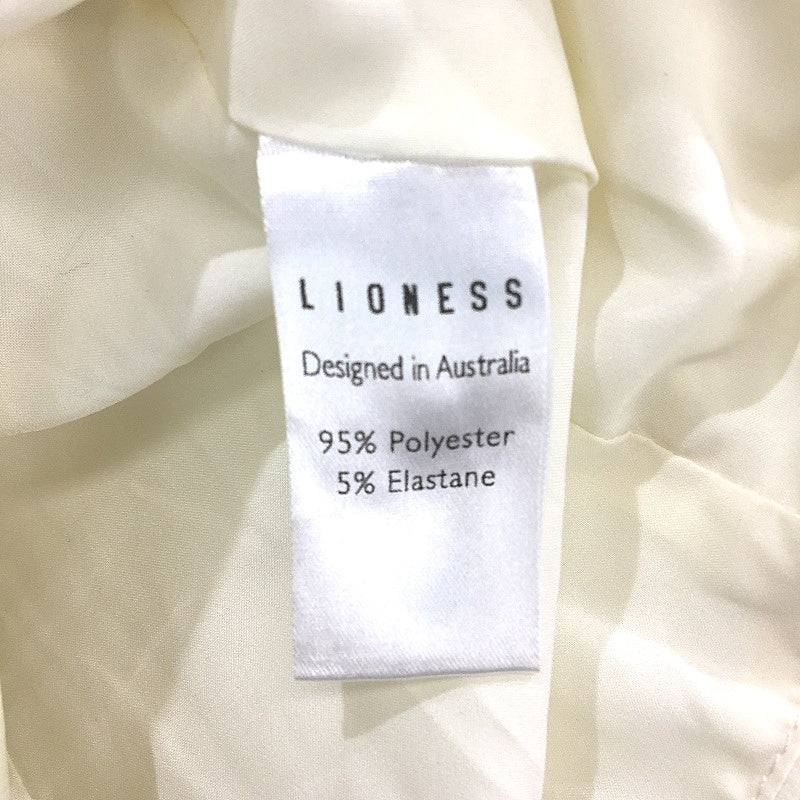 Lioness Cream Zip-Back Ruffled Tube Strapless Bodice Corset Top Ladies Sz Small - Image 4