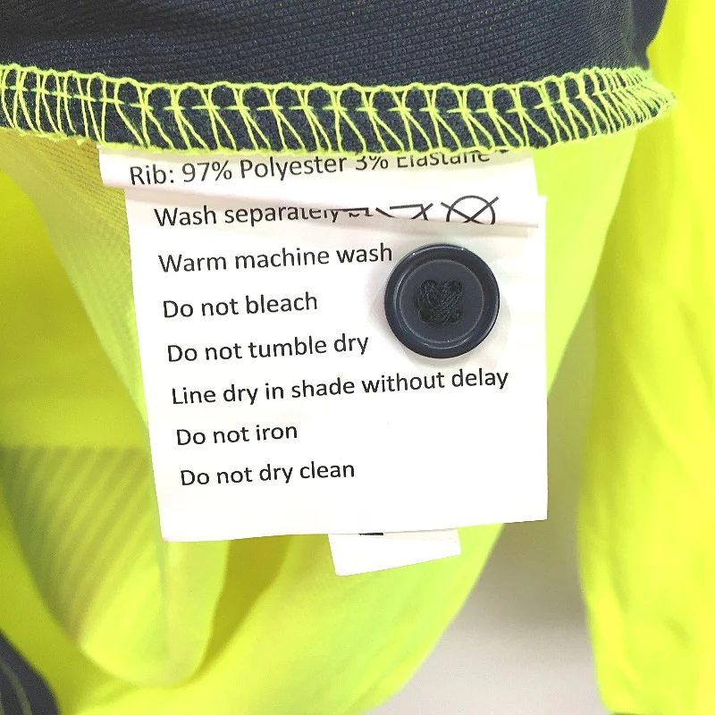 Hard Yakka Green Hi-Vis Long Sleeve 2 Tone Light Work Shirt Ladies Size AU 10 - Image 4